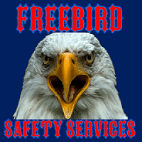 Main company logo and name with an eagle in the center
