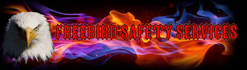 FreeBird Safety Services cover header picture with eagle and flames
