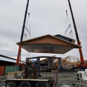 Tandem Crane, Critical Lift, Barn Roof