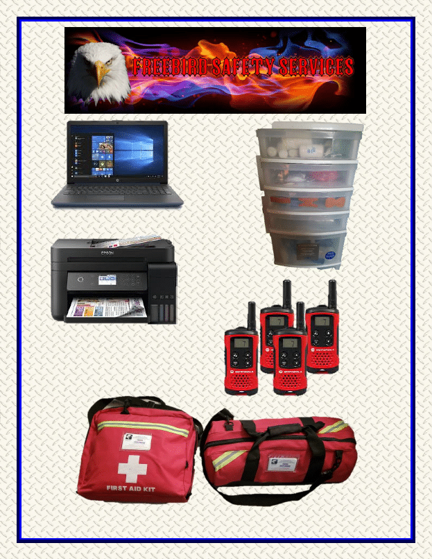 Safety and First aid extra gear, Temporary Site Safety and First Aid Professional 