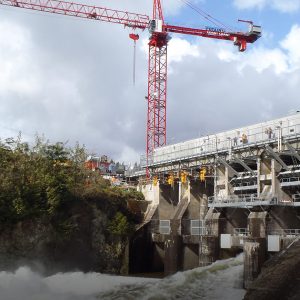 Stave Lake Dam, Mission BC, Spillway Gate