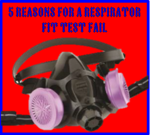 5 Reasons for a Fit test Fail, Reasons for Failing a Respirator Fit Test