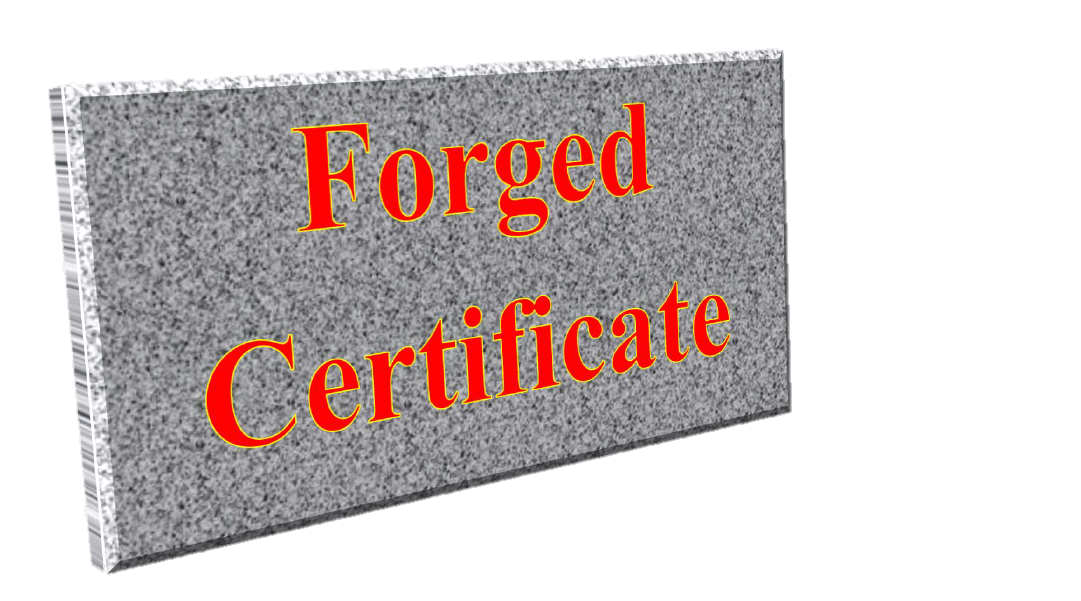100s Of Fake Safety Certifications And Stolen Safety Tickets