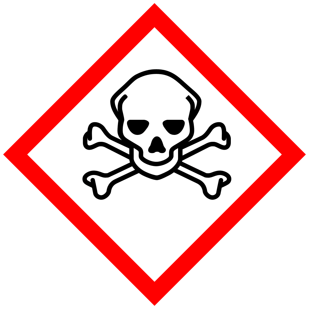 Skull and Crossbones Pictogram, WHMIS 2015