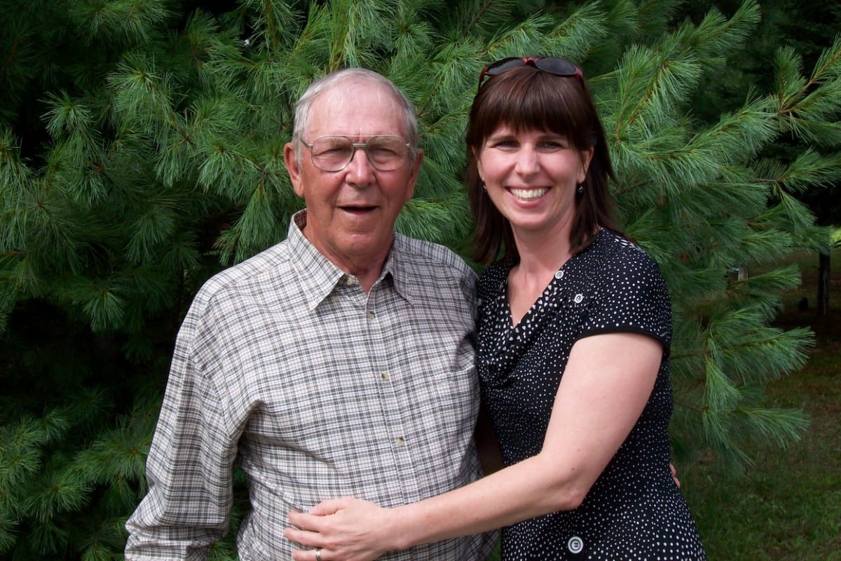 Jim Hobbs and his daughter Janice Martell